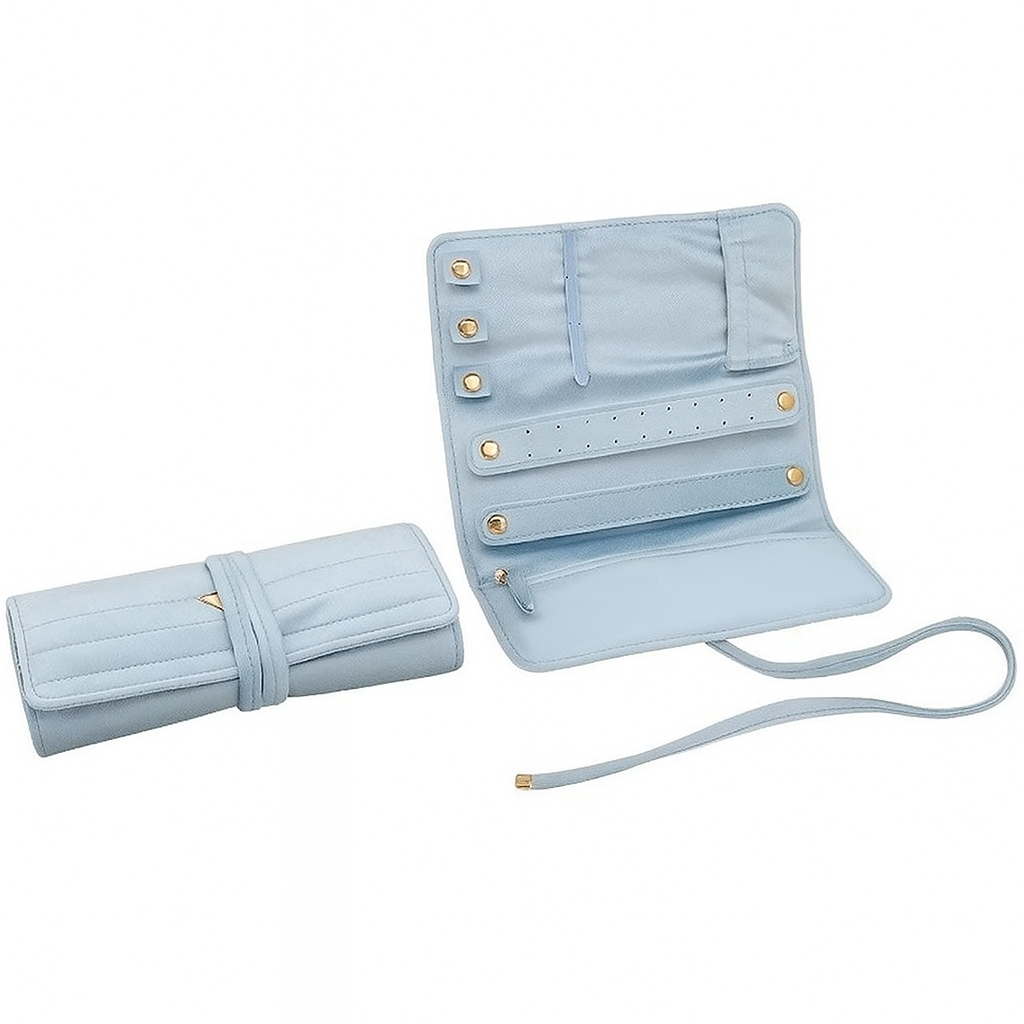 Luxuriöse Schmuckrolle aus Samt