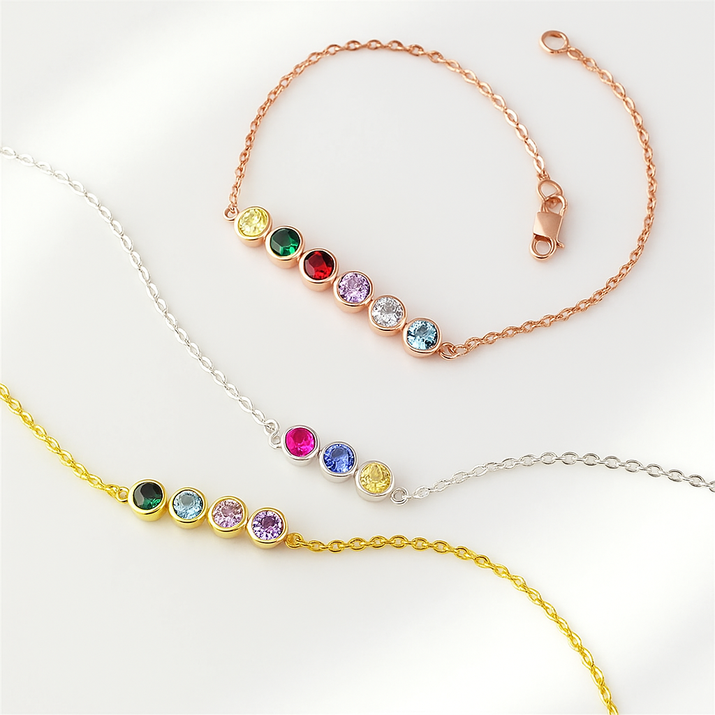 Geburtssteinarmband Lovely