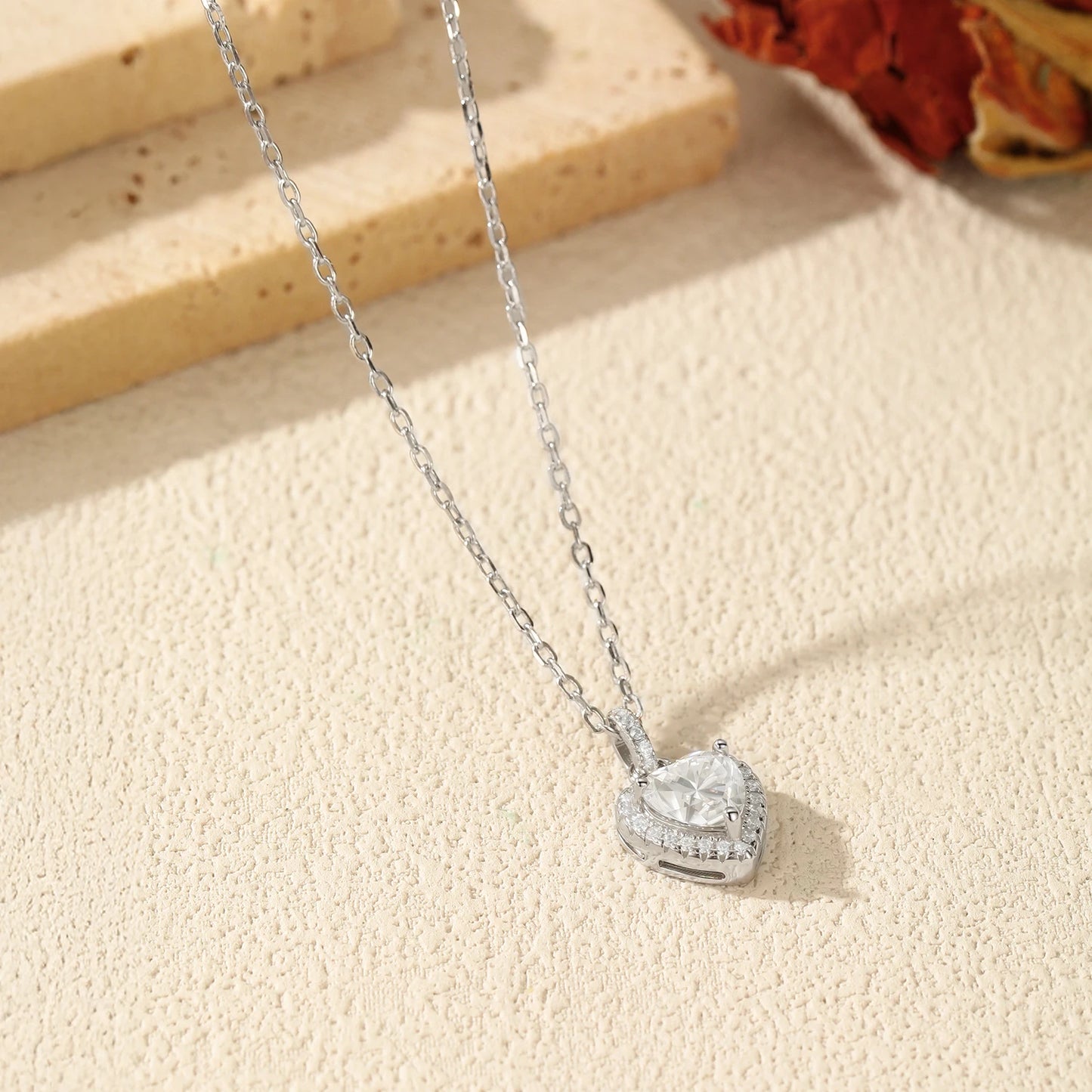 Heart Pure Halo Halskette