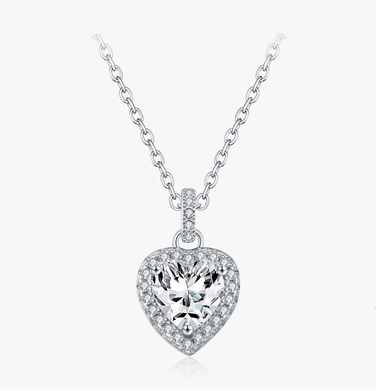 Heart Pure Halo Halskette