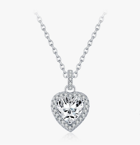 Heart Pure Halo Halskette