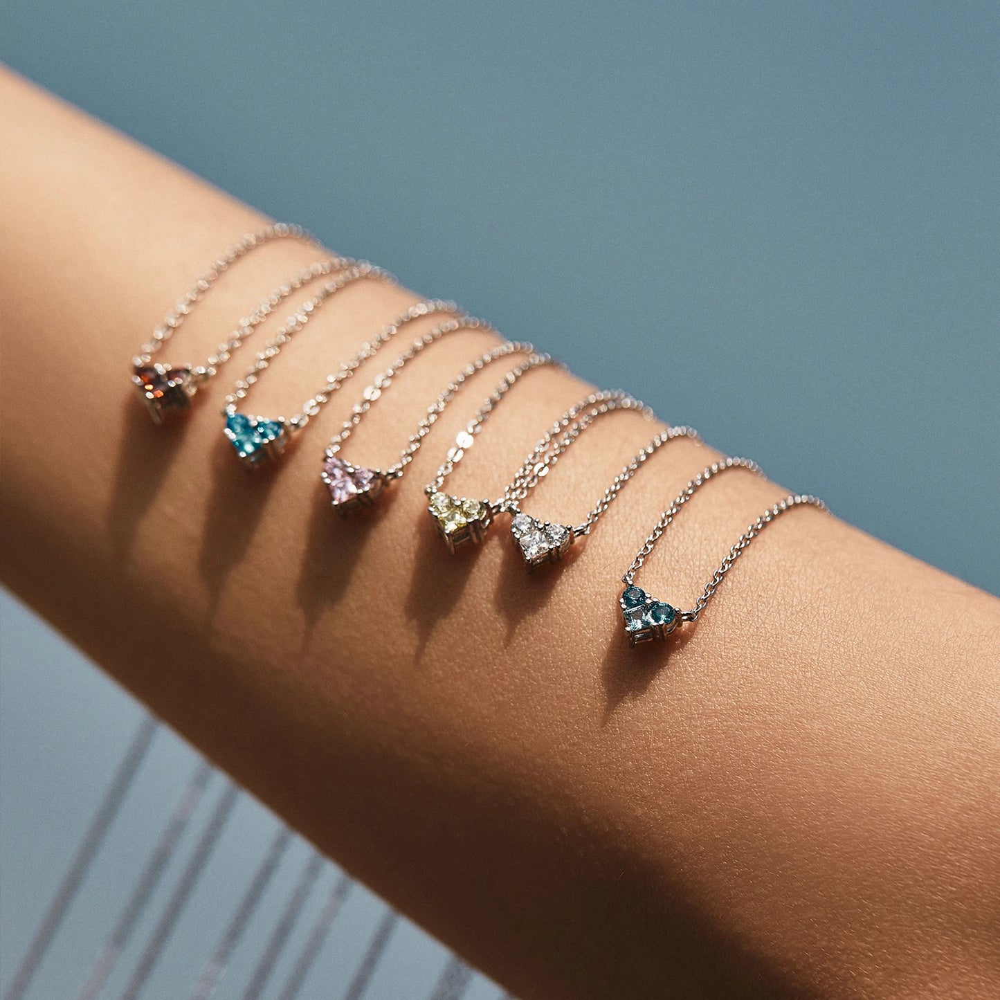 Geburtssteinkette Duetta