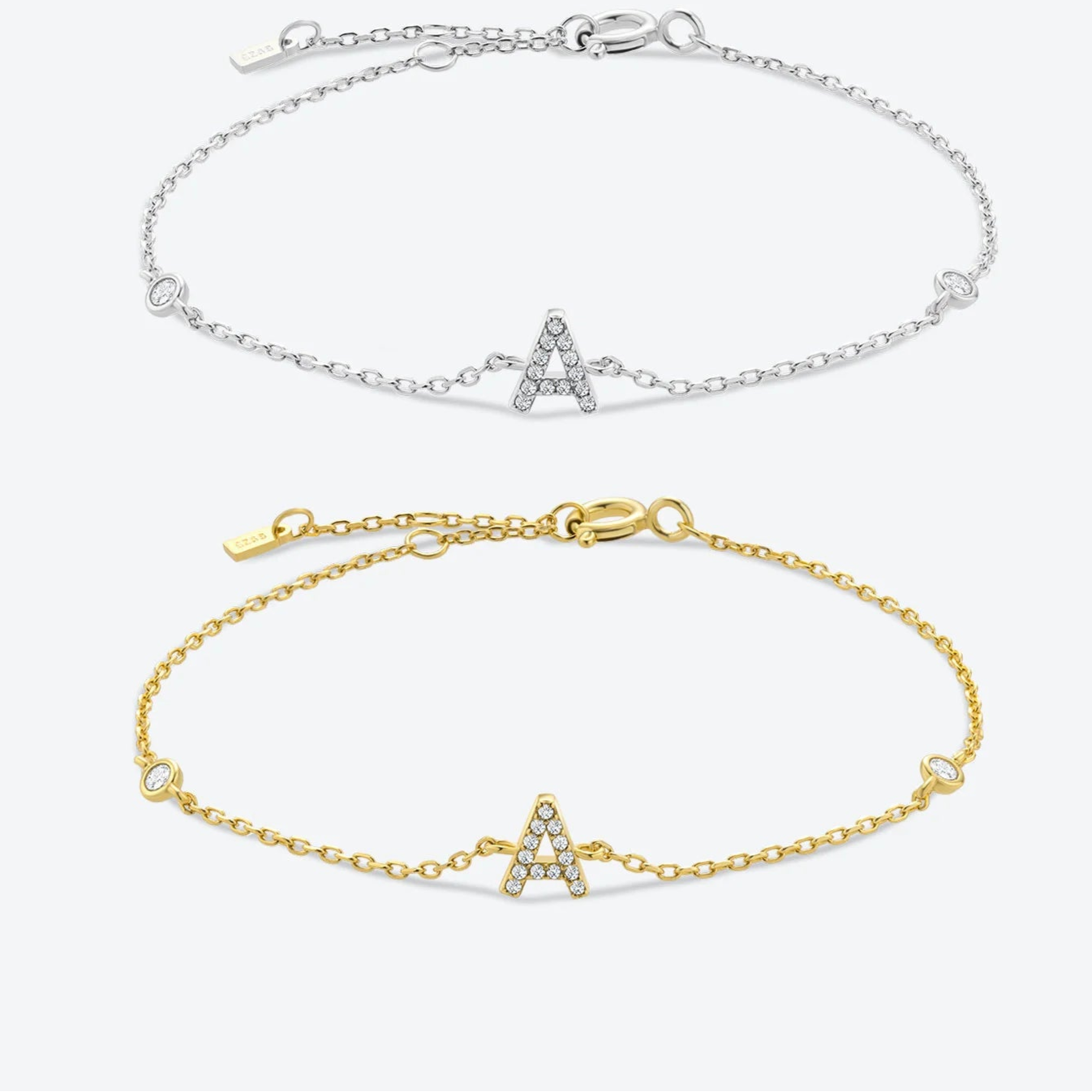 Personalisiertes Buchstabenarmband