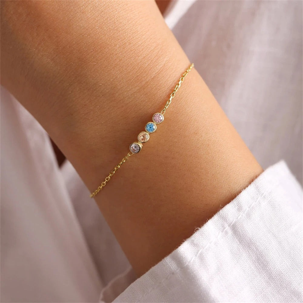 Geburtssteinarmband Lovely